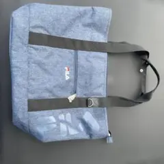FILA デニム調 トートバッグ