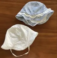 ベビー帽子 46cm 2点セット