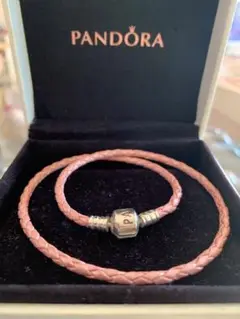 Pandora パンドラ レザーブレスレット