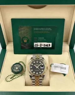 ROLEX ロレックス 126333 ブラックダイヤル