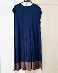 【未使用タグ付き】Respighi マルキン　ロングワンピース　リネン混　麻