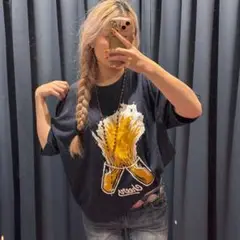 【送料無料】USA古着 ビール プリント Tシャツ 大きめサイズ