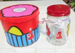 オードリー空き缶と瓶のセット