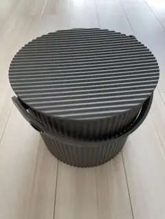 オムニウッティ 8L Sサイズ フタ付 ニューグレー