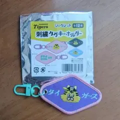 阪神タイガース 刺繍タグキーホルダー 佐藤輝明①