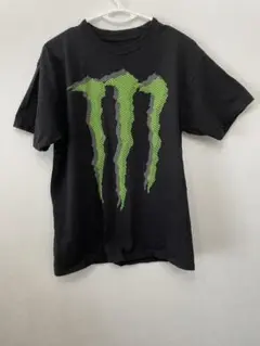 Monster Energy Tシャツ 黒/緑　モンスター フリーサイズ　半袖