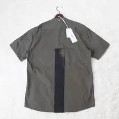 イタリア製 タグ付き《OAMC》バンドカラーシャツ(M)未使用品 バックプリント