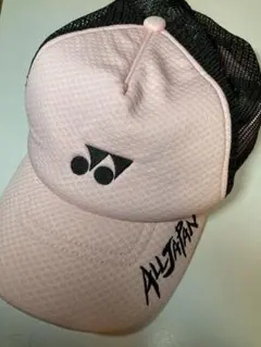 YONEX メッシュキャップ ピンク ALL JAPAN