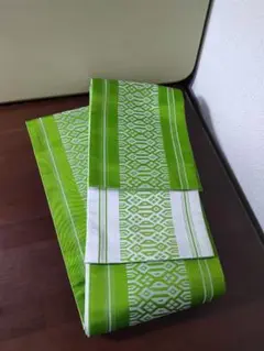 半幅帯　博多風　化繊 未使用品