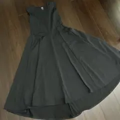 UNIQLO×Theory ウルトラストレッチフレアロングワンピース　M