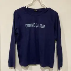 COMME CA ISM ネイビー 長袖Tシャツ 140cm