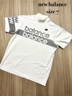 new balance モックネック サイズ7 ホワイト