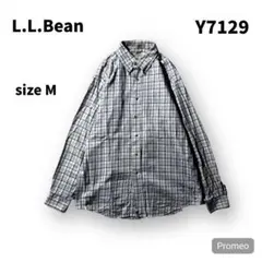 【即購入OK】L.L.Bean 長袖シャツ　サイズM マルチカラー