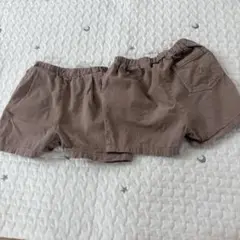 双子　ハーフパンツ　90
