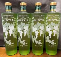 マスカットリキュール　ミスティア　４本から１２本在庫有　バラ売り可 MISTIA ミスティア マスカットリキュール 700ml 未開封の通販 by