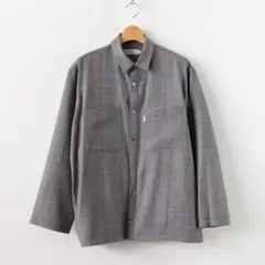 Graphpaper GLENCHECK WOOL L/S BOX SHIRT