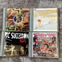 RCサクセション　LIVEDVD 4枚