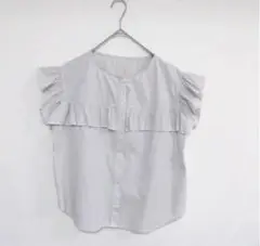 【titivate 】ティティベイト シャツ ブラウス フレンチスリーブフリル