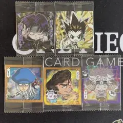 HUNTER×HUNTER シールウエハース　クロロ　ゴン　カイト　ナックル他