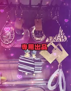 6種類デザインピアスセット