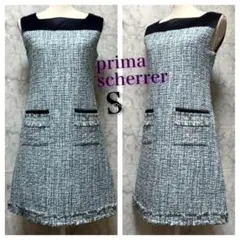 【新品♡タグ付き】prima scherrer ツイードワンピース♡S