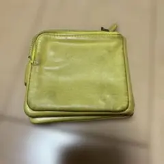 カンペール　二つ折り財布 イエロー