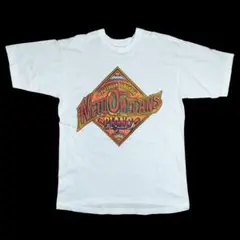 プロフェッサーロングヘア ニューオーリンズピアノTシャツ ホワイトLサイズ