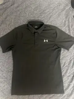 UNDER ARMOUR ブラックポロシャツ Lサイズ