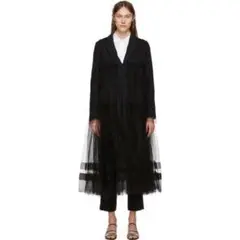 ノワールケイニノミヤ 21AW ティアードデザインリバーシブルコート Blackmeans x Zepanese Club/ブラックミーンズ×ゼパニーズクラブ