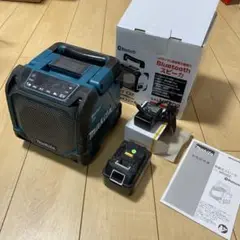 マキタ スピーカーMR202 Bluetooth USB セット 音楽