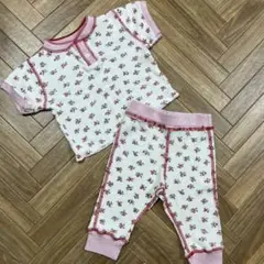MINI-A 花柄 ベビーパジャマ 90 セトア