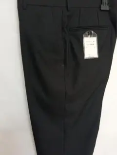 新品ロンナー〈ブラック〉スラックス〈サイズ34(W73)スリムスタイル〉