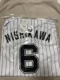 千葉ロッテマリーンズ　西川史礁選手　新品未使用　レプリカユニフォームL