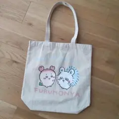 ちいかわ　モモンガ × フルホンヤ　トートバッグ　カニちゃん