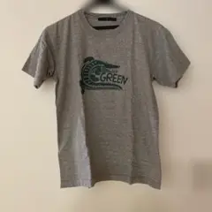 CHILD WOMAN ワニプリントTシャツ グレー FREEサイズ