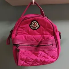 MONCLER モンクレール 3way リュック ショルダー ポーチ ピンク