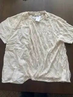 SUMI STYLE フリルデザイン 半袖シャツ