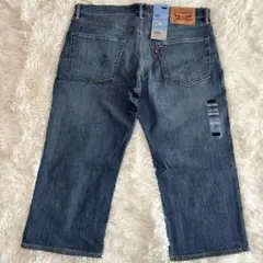 未使用Levi's 502⭐︎W34 リーバイスストレッチデニムパンツ クロップド
