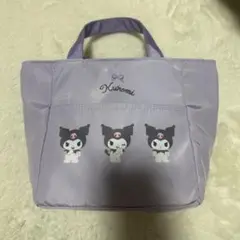 Kuromi ランチバッグ ラベンダー