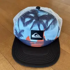 Quiksilver パームツリー柄 キャップ 53cm