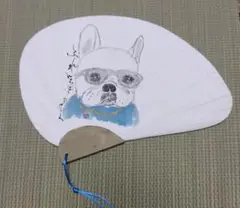フレンチブルドッグ うちわ‪✿ベッツ風