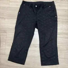 フィラゴルフ　クロップドパンツ　メンズ サイズ :78 ブラック FILA