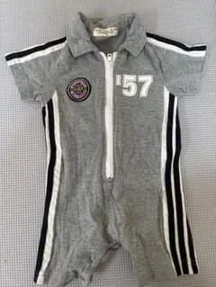 ELFIN DOLL KIDS グレー ロンパース 70