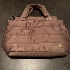 ROOTOTE キルティング トートバッグ　ブラウン