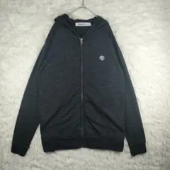 Lサイズ laundry ダークグレー フルジップパーカー