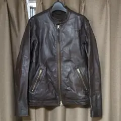 山羊革 BEAMS+ 定価5万 ライダースジャケット