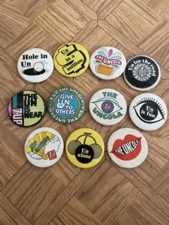 70s 7up uncola 缶バッジ ビンテージ セブンアップ 80s