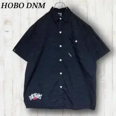HOBO DNM 半袖シャツ　総柄　ヒップホップ