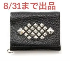 ㉑24SS【新品】☆CALEE　キャリー：レザー　ハーフウォレット　3つ折り ㉑24SS【新品】☆CALEE キャリー：レザー ハーフウォレット 3つ折り