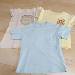 値下げ UNIQLO Tシャツ 140cm 3枚セット